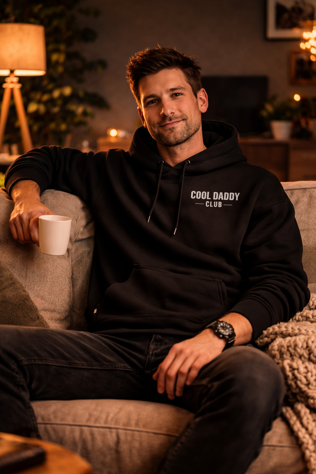 🧢 Hoodie „Cool Daddy Club“ – Für echte Dads
