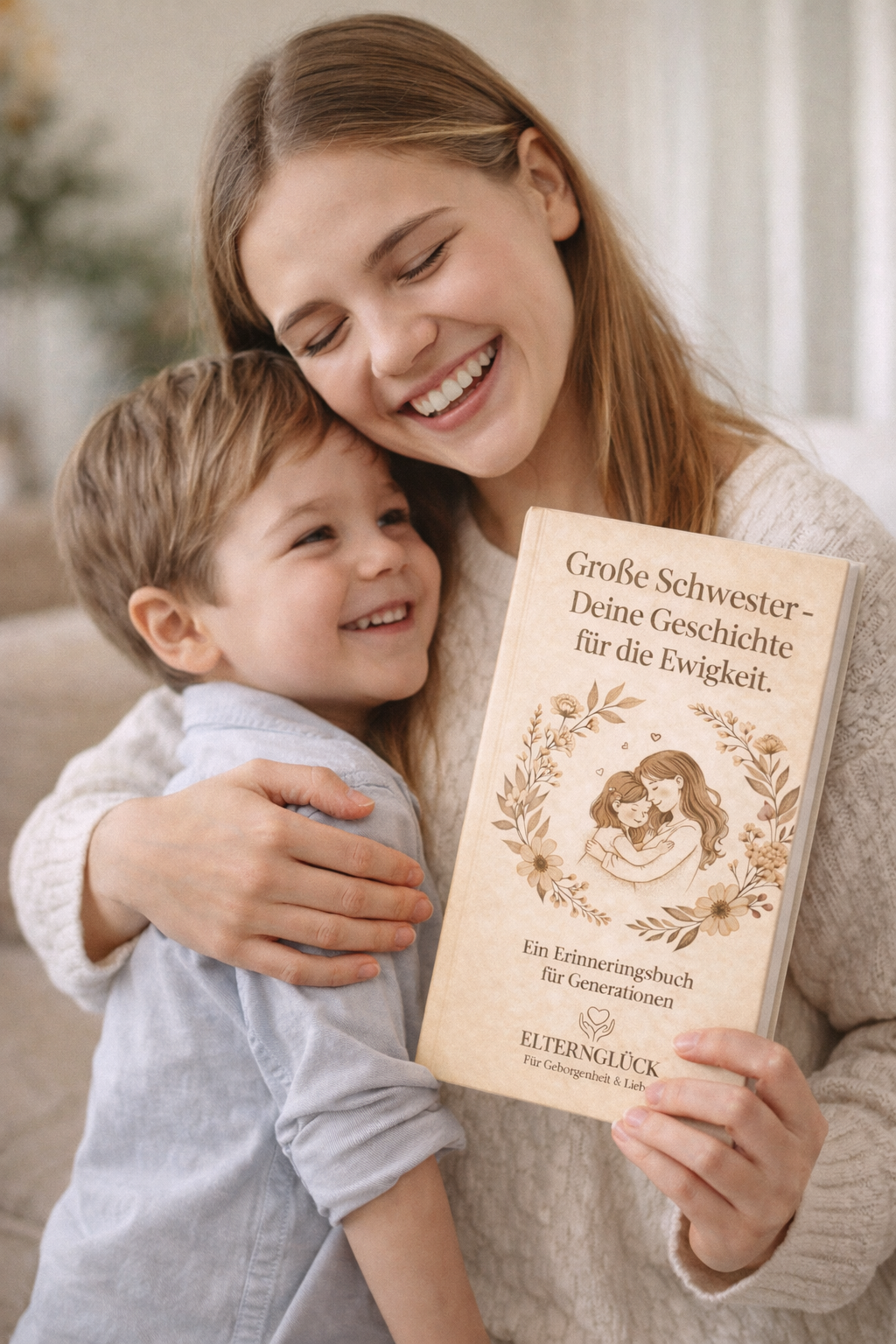 💗 Große Schwester – Deine Geschichte für die Ewigkeit.