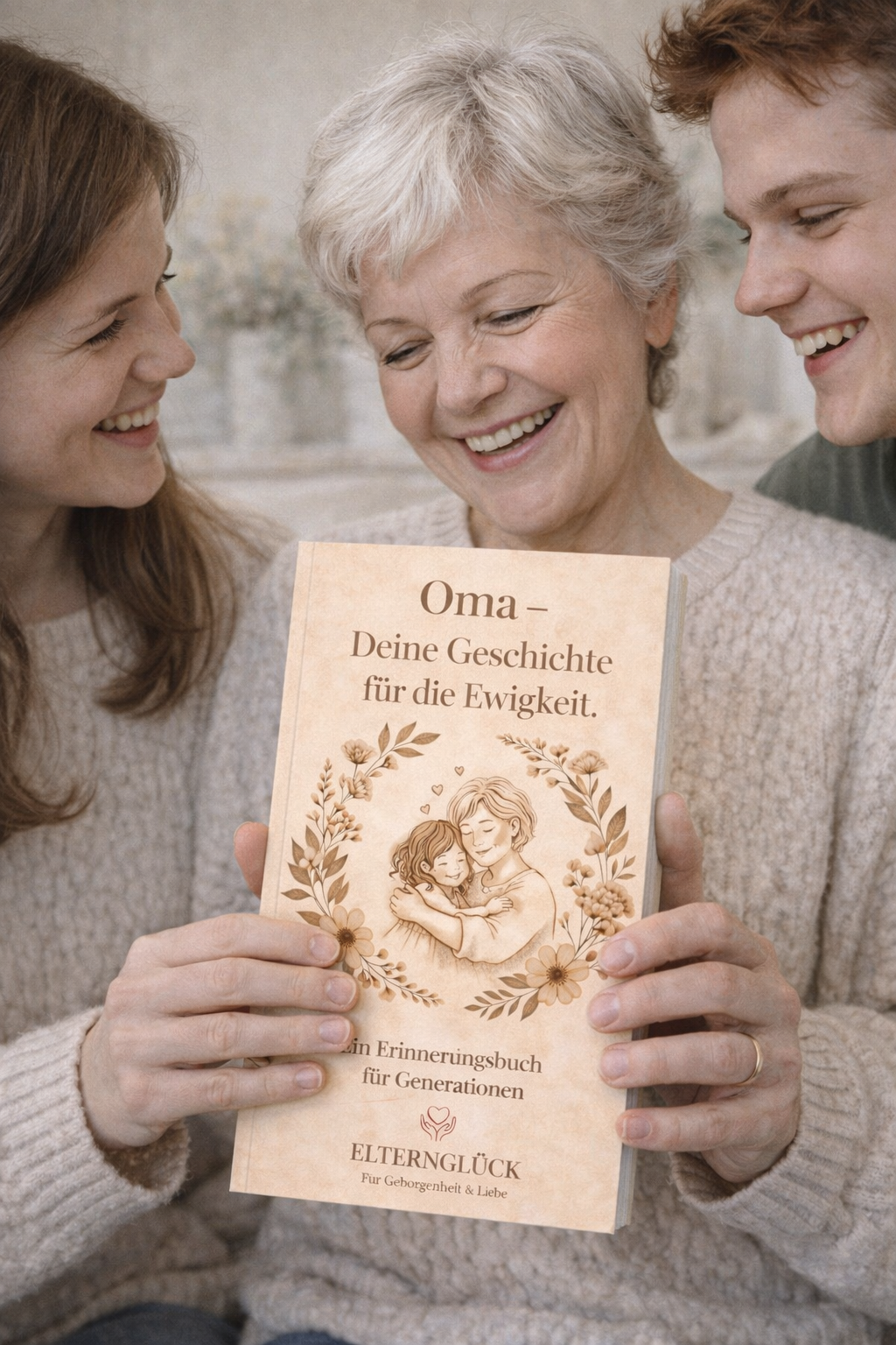 💜 Oma – Deine Geschichte für die Ewigkeit.
