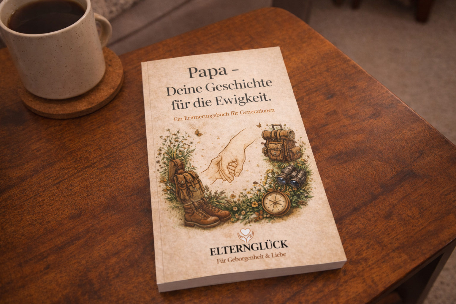 💙 Papa – Deine Geschichte für die Ewigkeit.