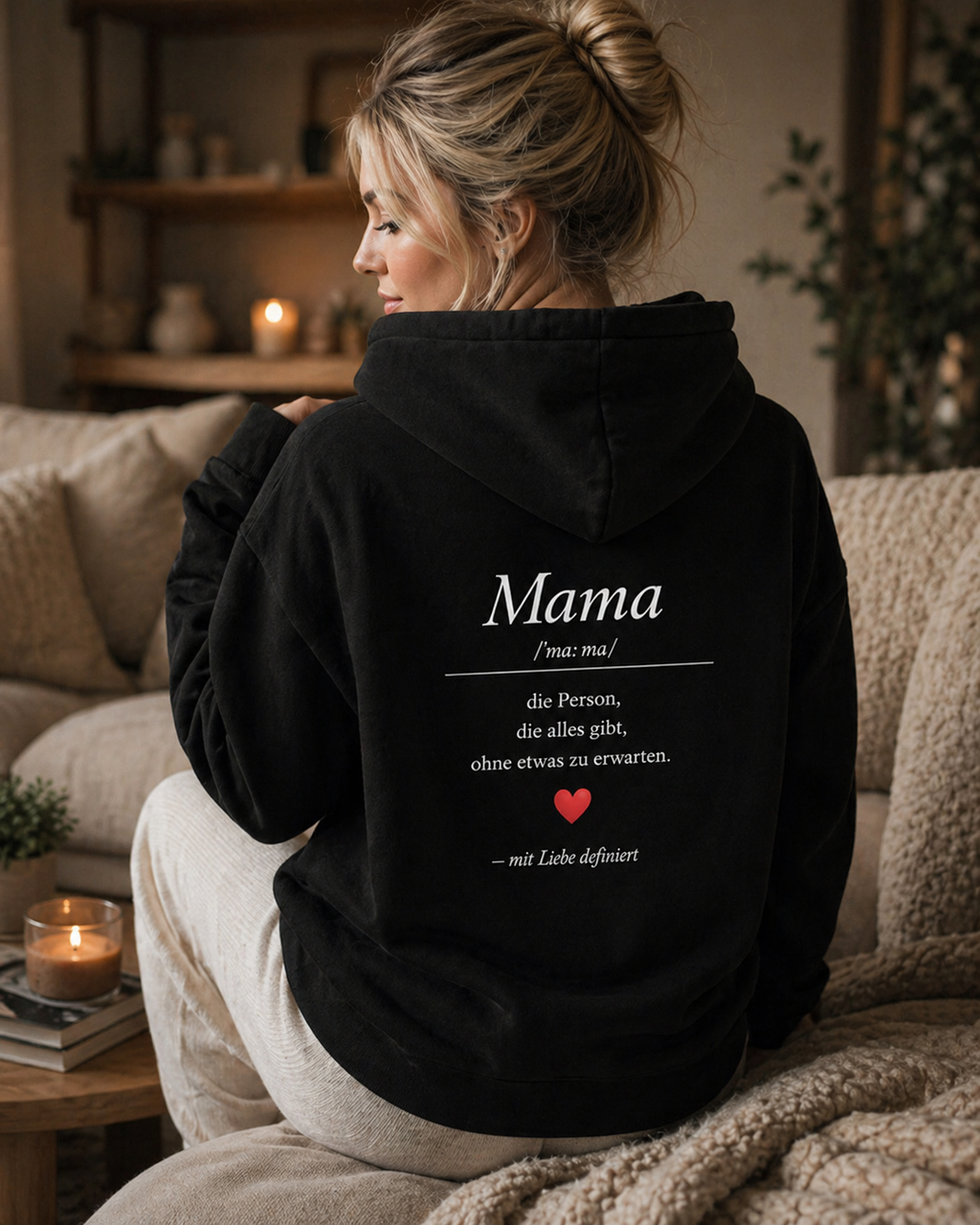 Mama die Person Hoodie