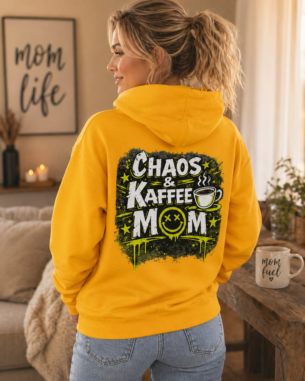 Chaos & Kaffee MOM Hoodie