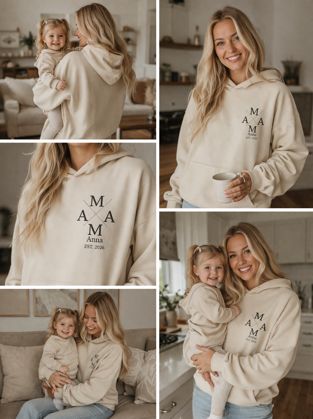 Hoodie „MAMA – Personalisiert“