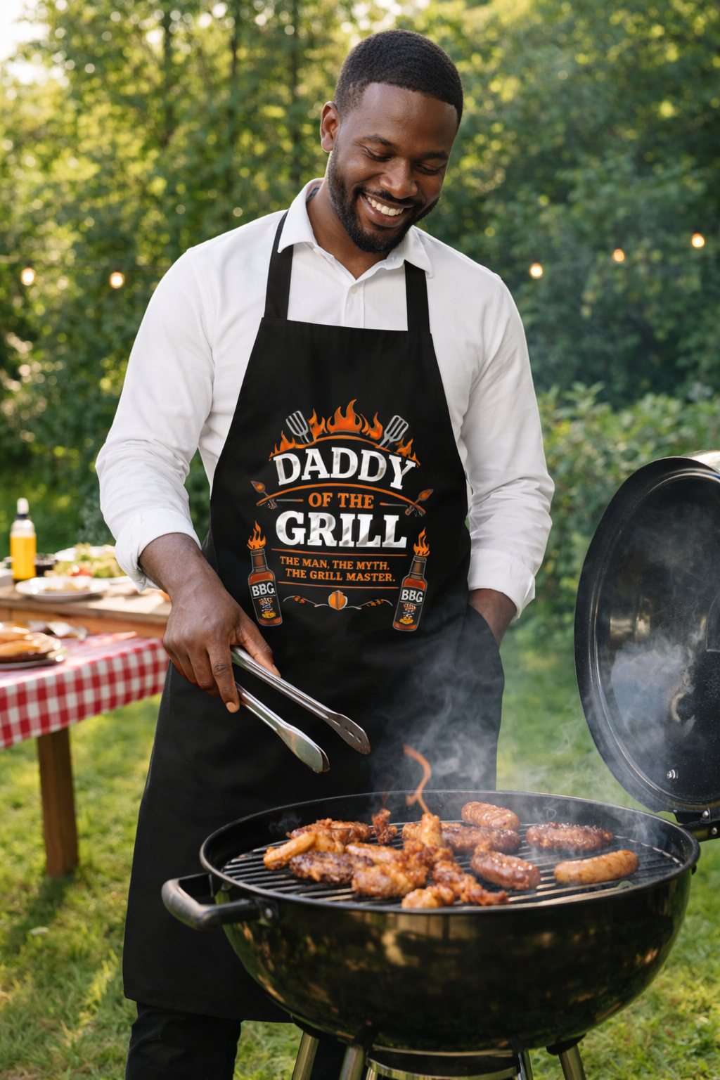 🔥 Grillschürze – „Daddy of the Grill“