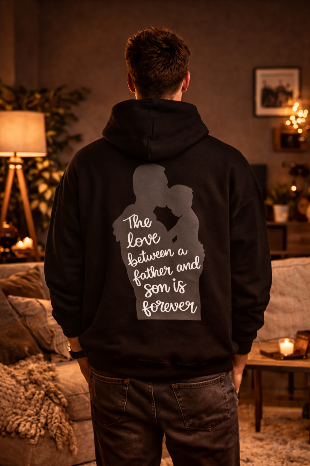 🖤 Hoodie „Father & Son – Forever“
